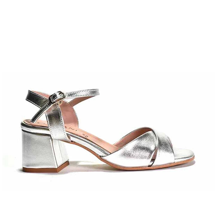 Ilaria Heeled Sandal Leather