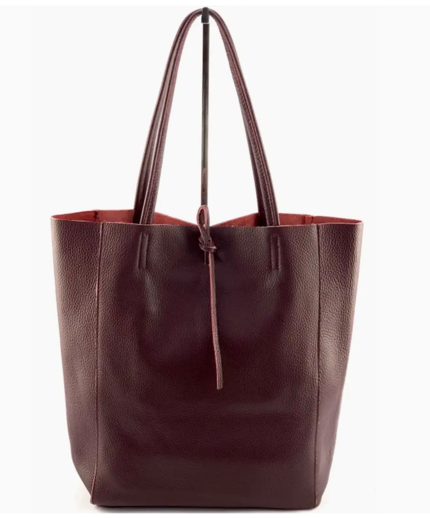 Italian Leather Tote Bag