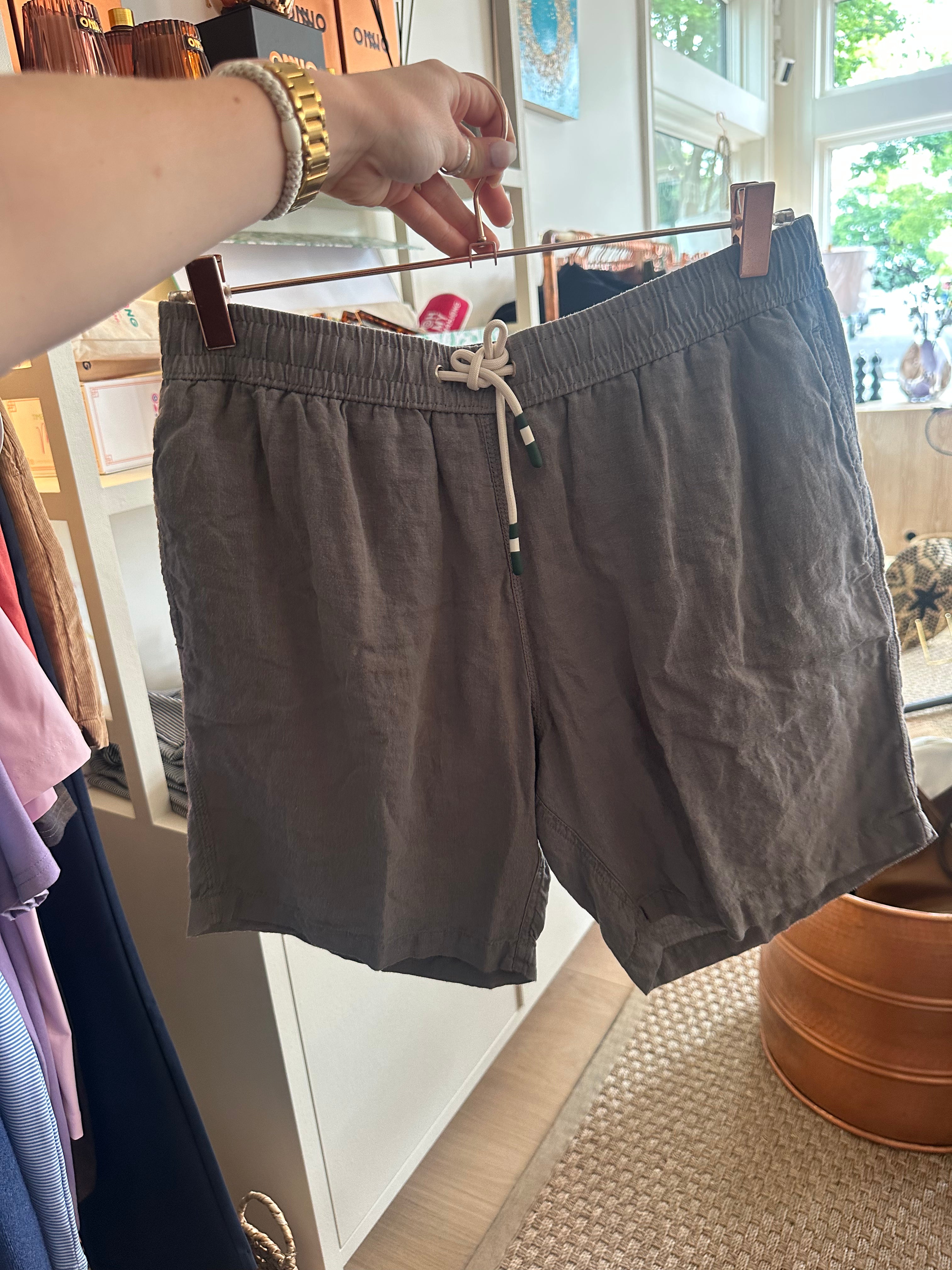 Mens Long Swim Trunks