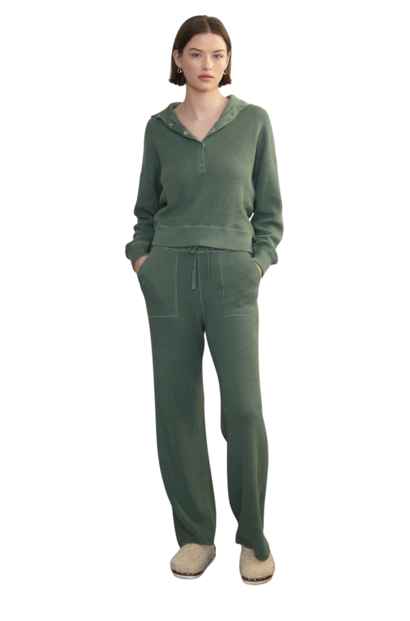 Margaret-O'Leary-Joan-Waffle-Pants