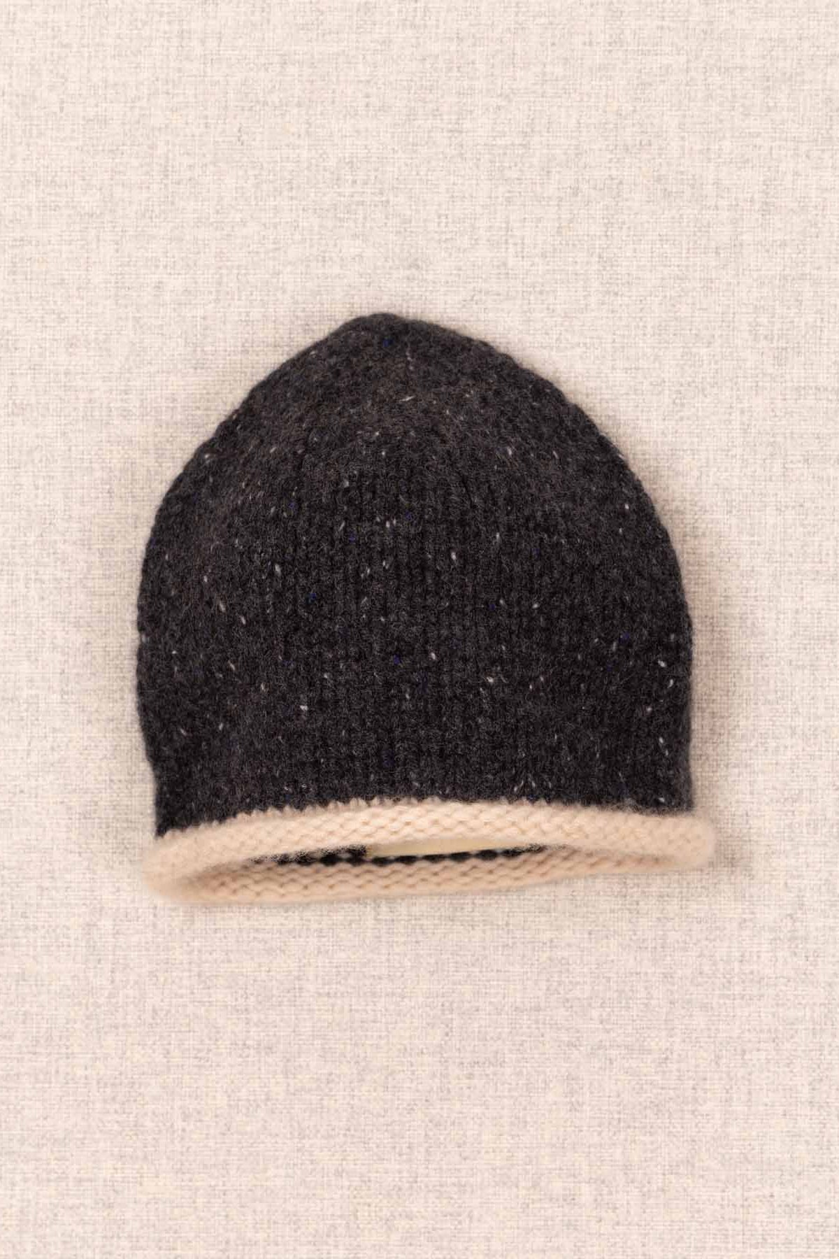 Cottage Hand-Knitted Rolled Edge Beanie