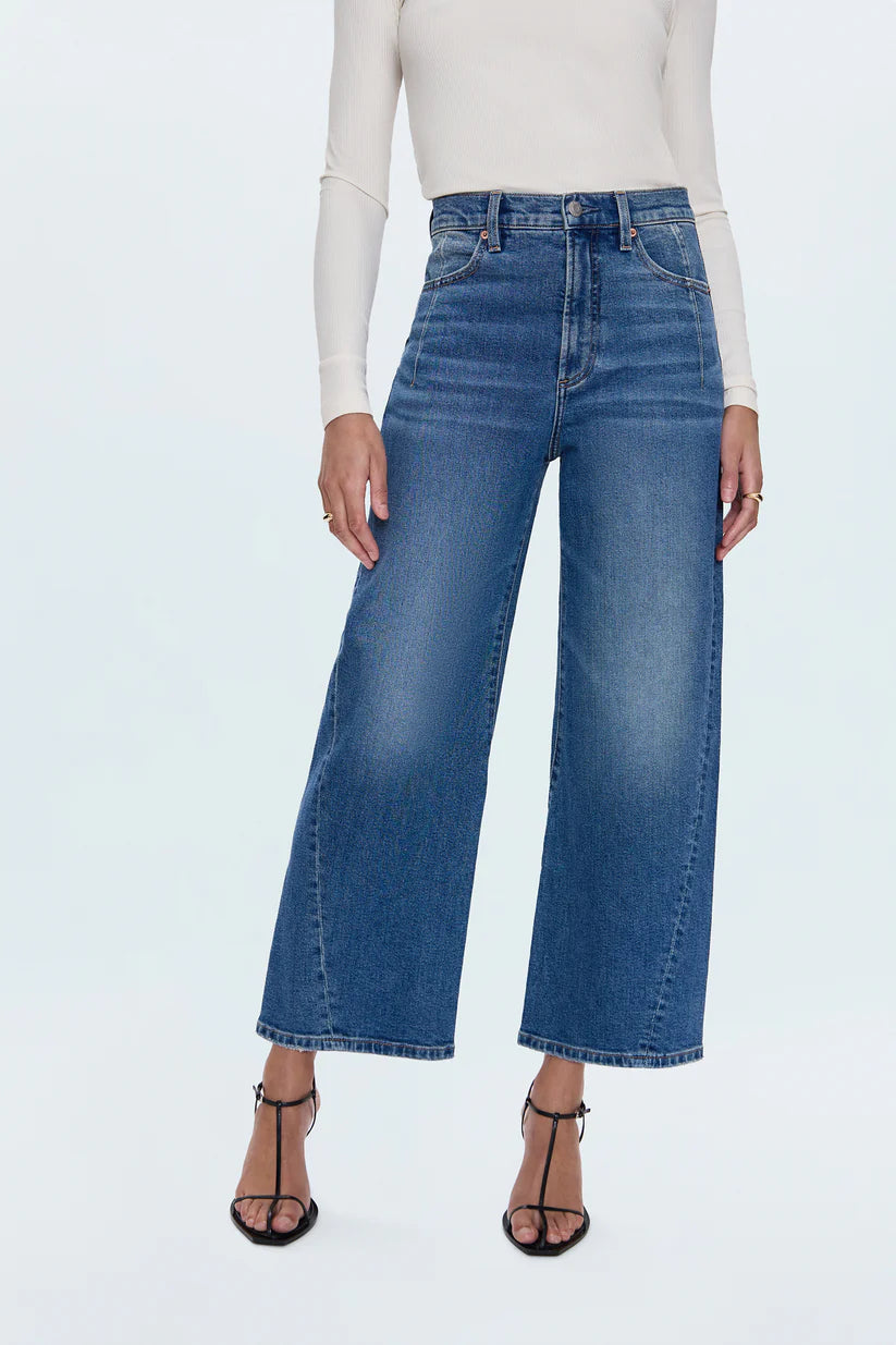 Kyra High Rise Bowed Ankle