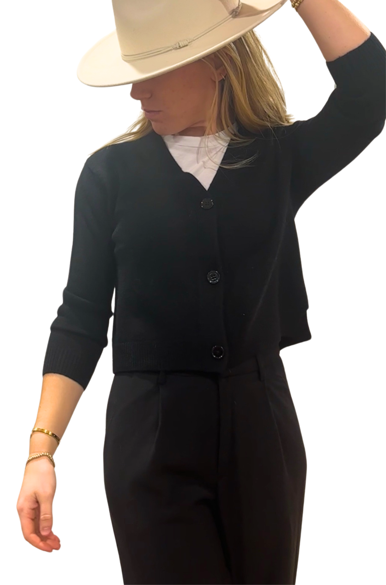 Copper Shed Cashmere Cardigan