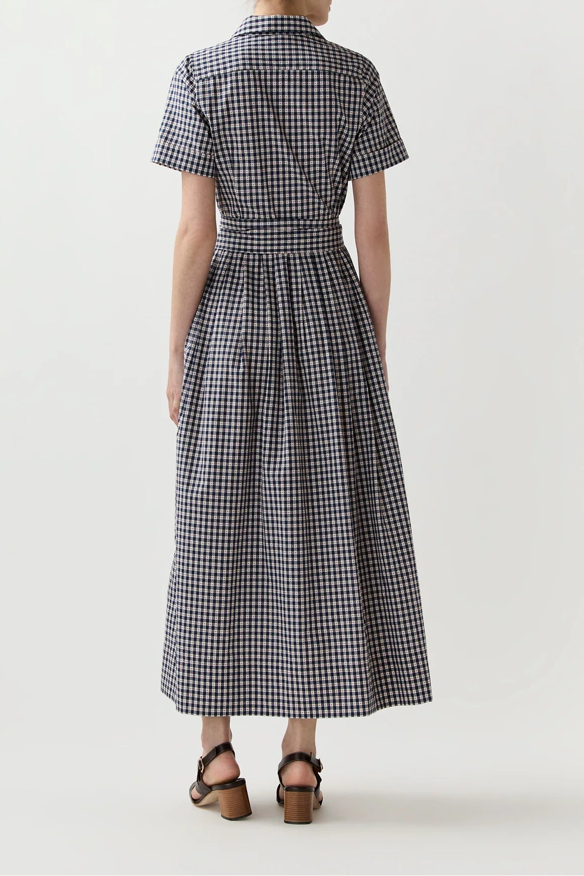 Classic Shirtwaist Maxi Dress