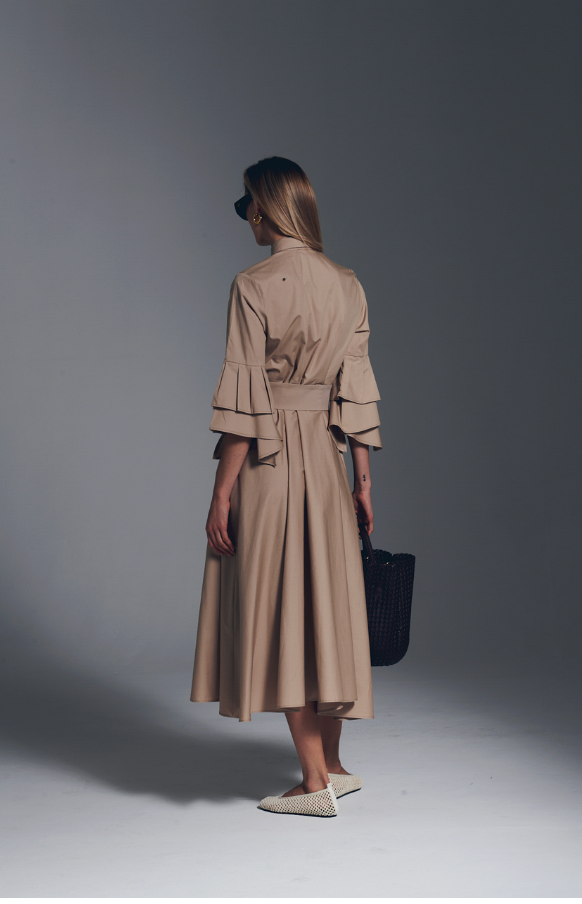 MILVA MI - Cotton Poplin Dress
