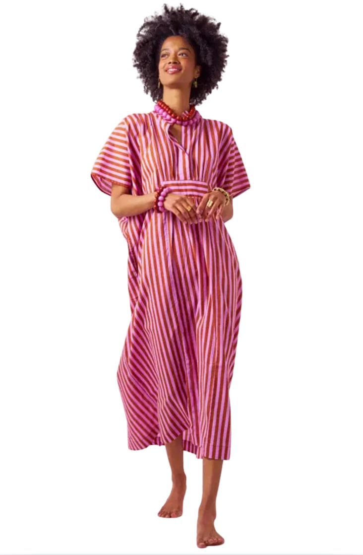 Margot Stripe Kaftan