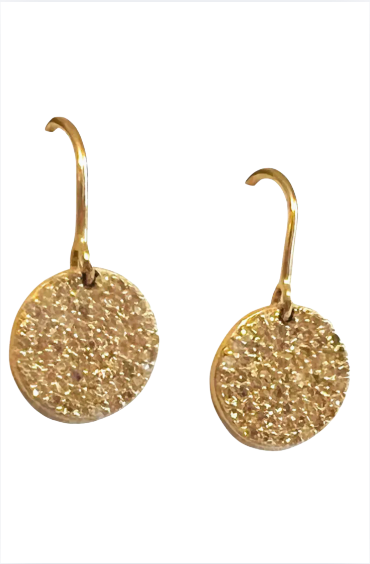 14k Gold & Diamond Earring