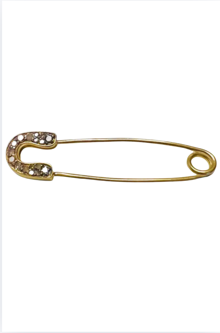 Diamond Safety Pin