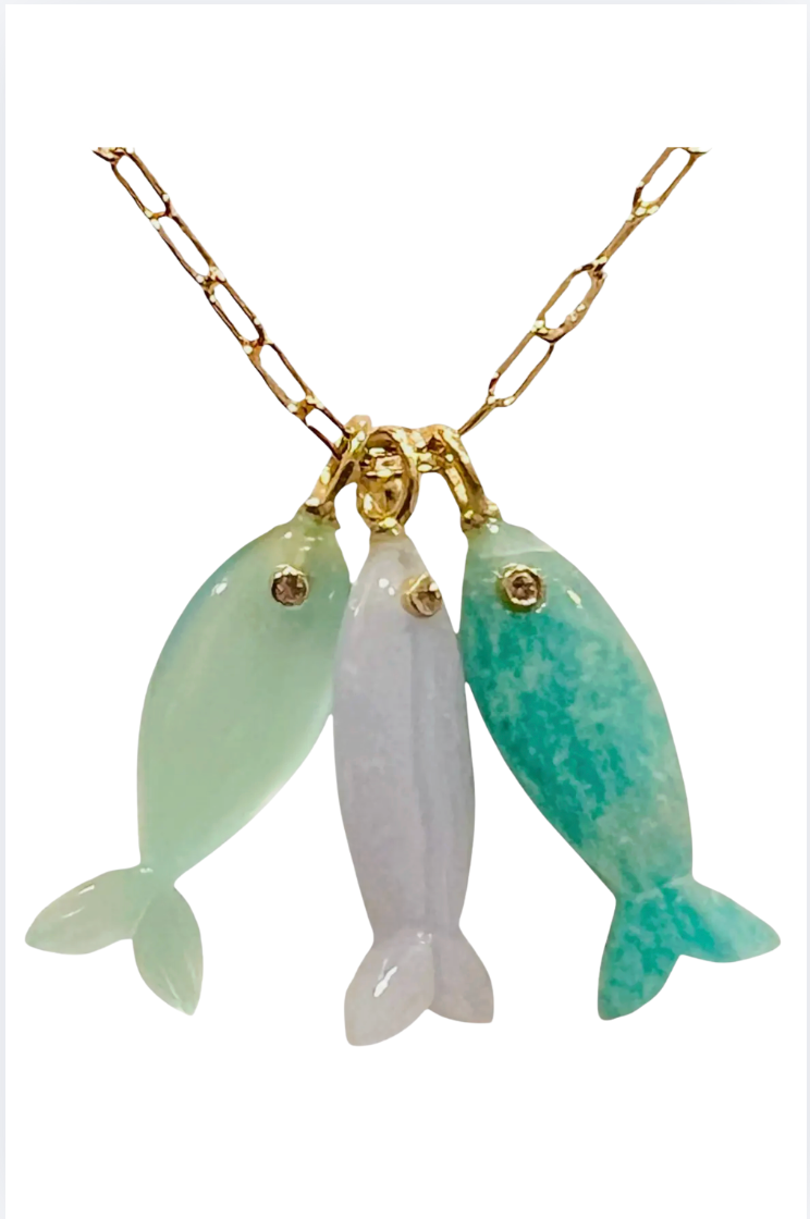 Fresh Catch Gemstone Necklace