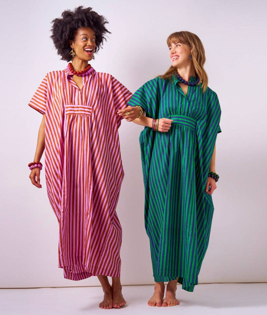 Margot Stripe Kaftan