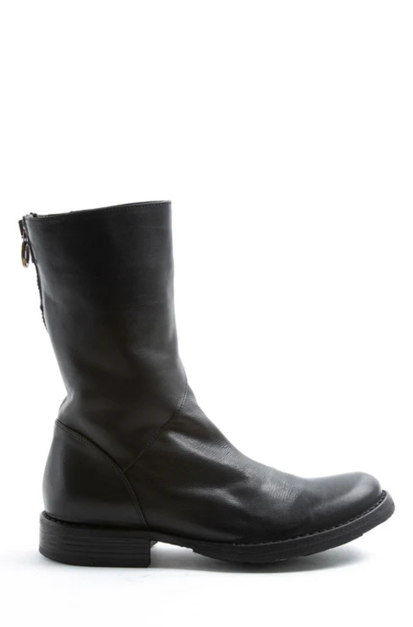 EZEE Black Leather Boots