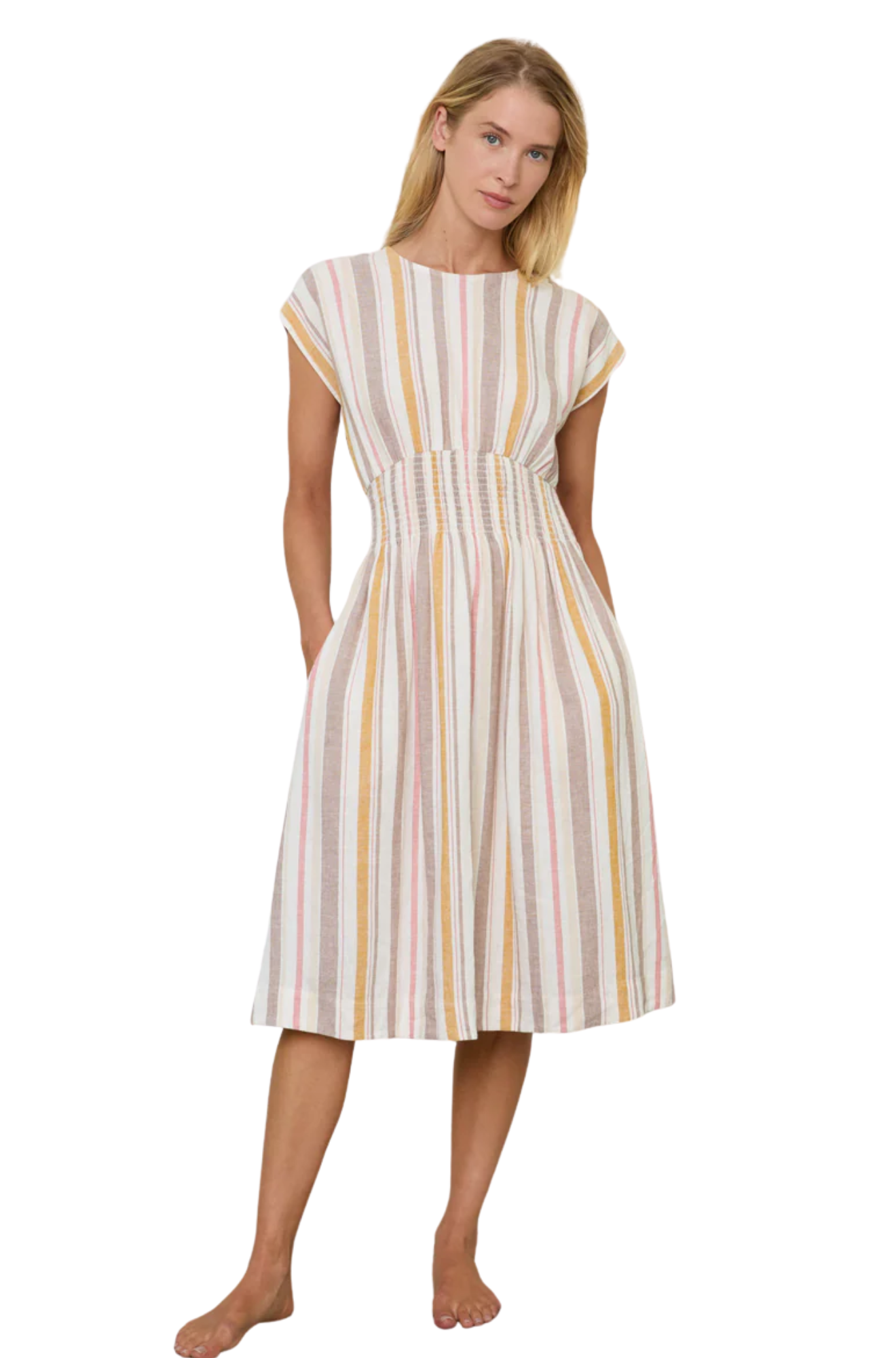 VALENCIA STRIPE DRESS