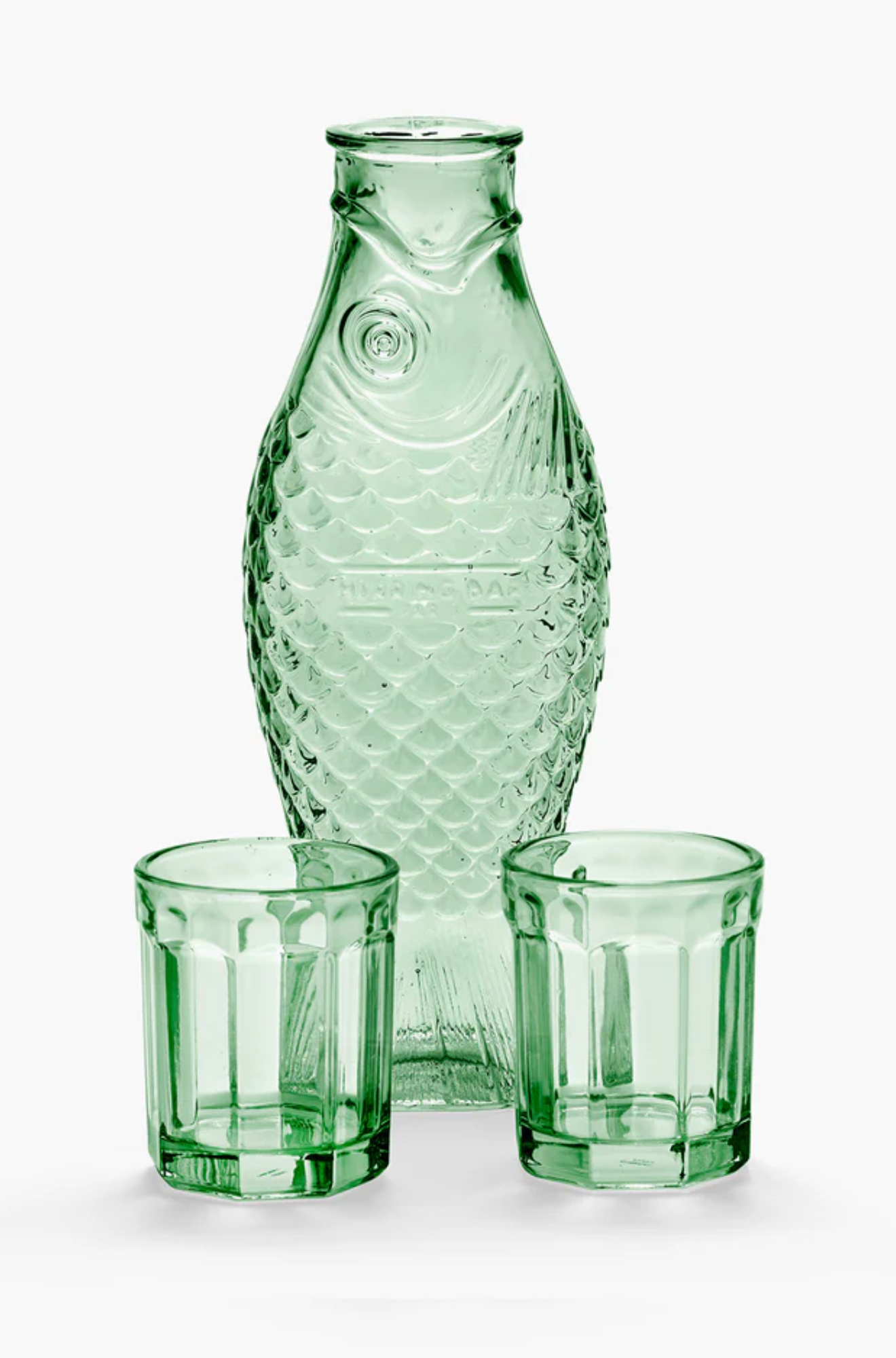 Set carafe with 2 glasses