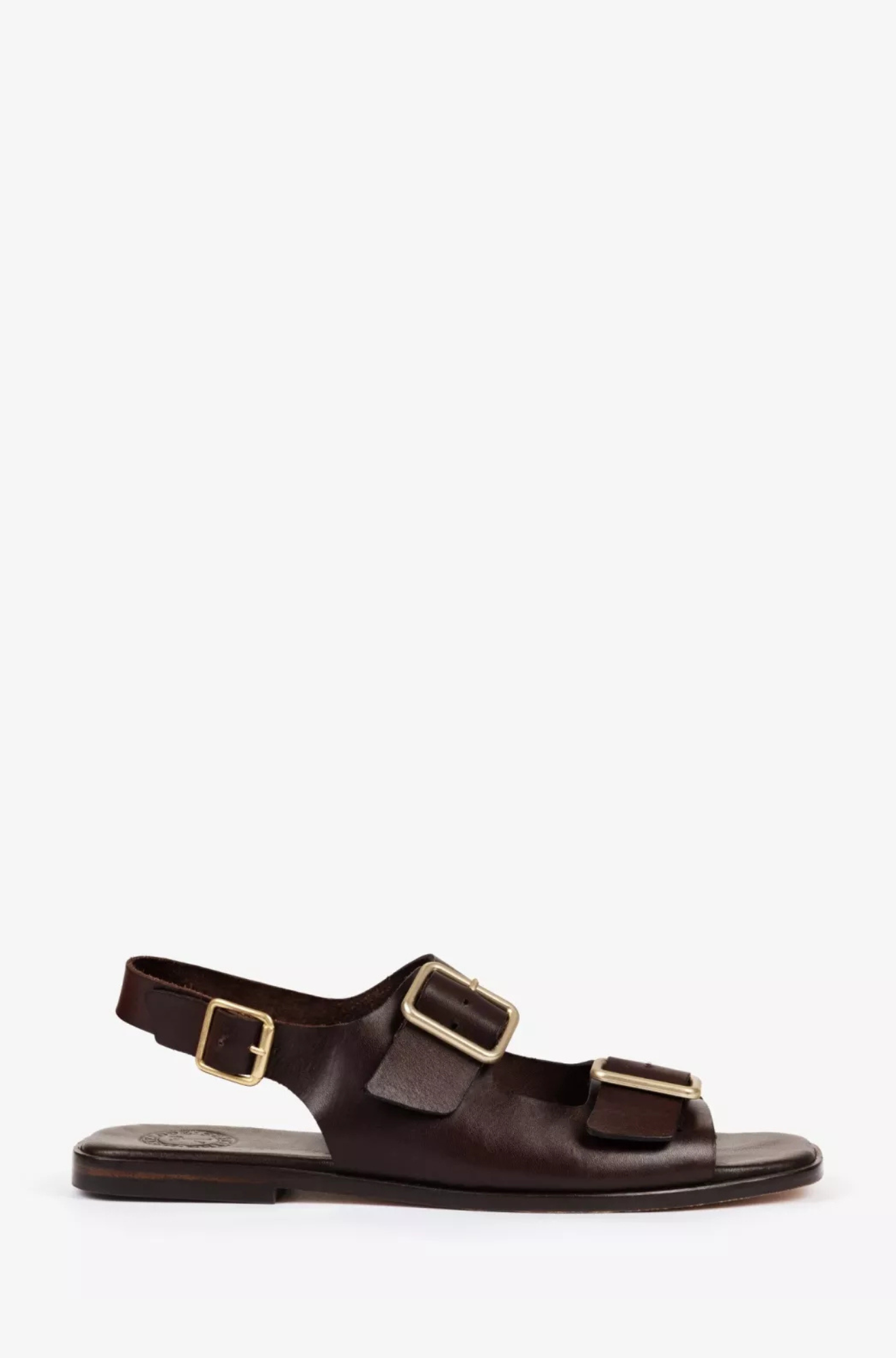 Portobello Leather Strappy Footbed Sandals