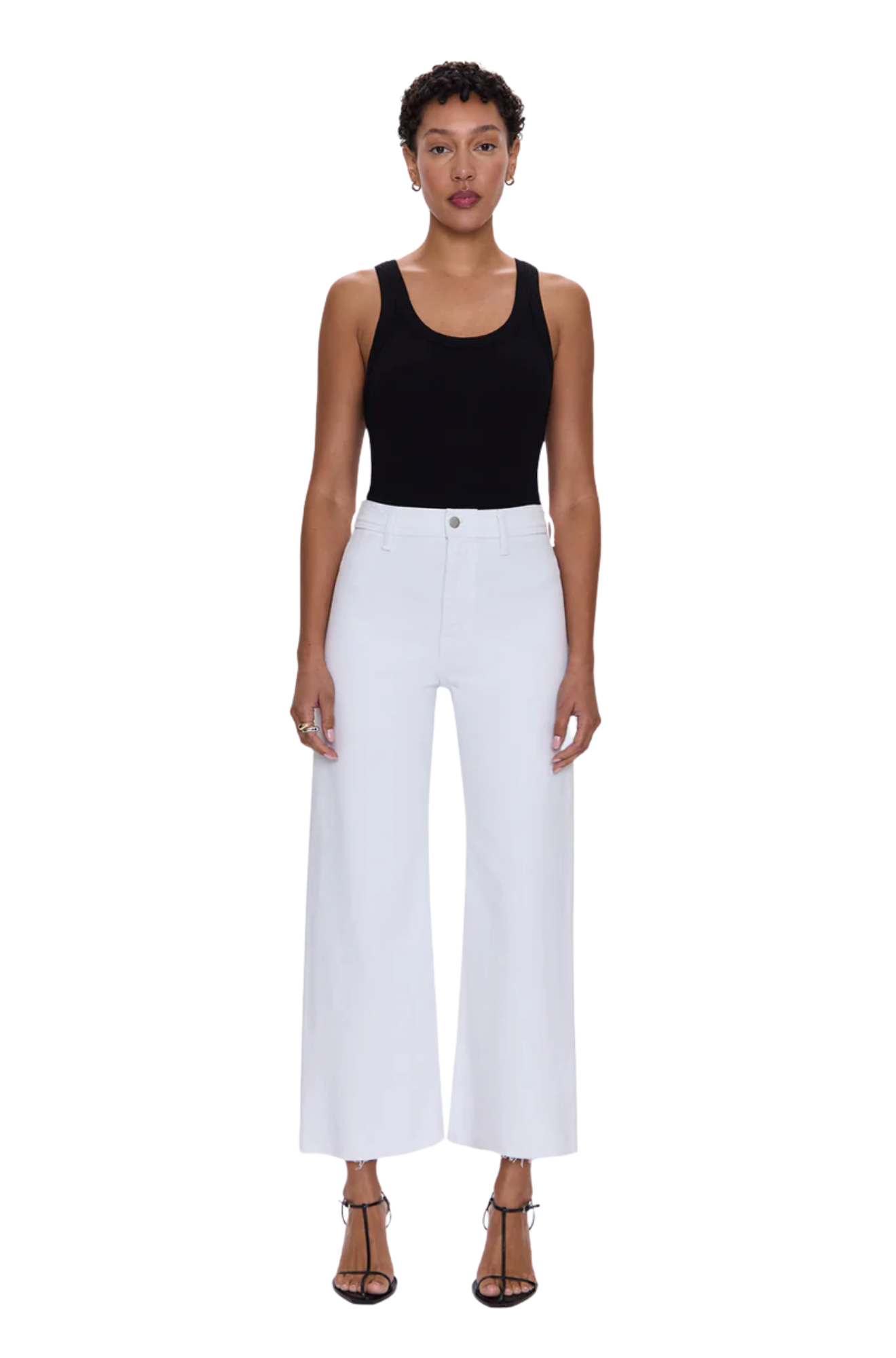 Penny Crop High Rise Wide Leg