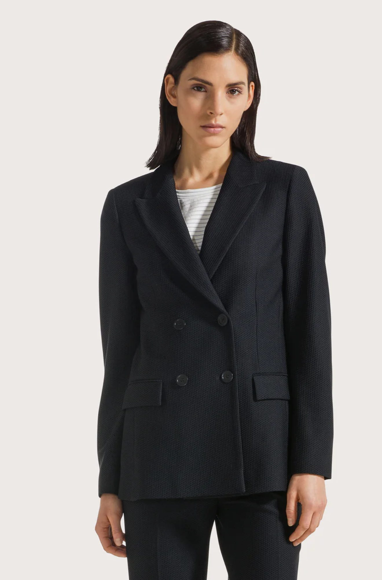 Double-breasted jacket