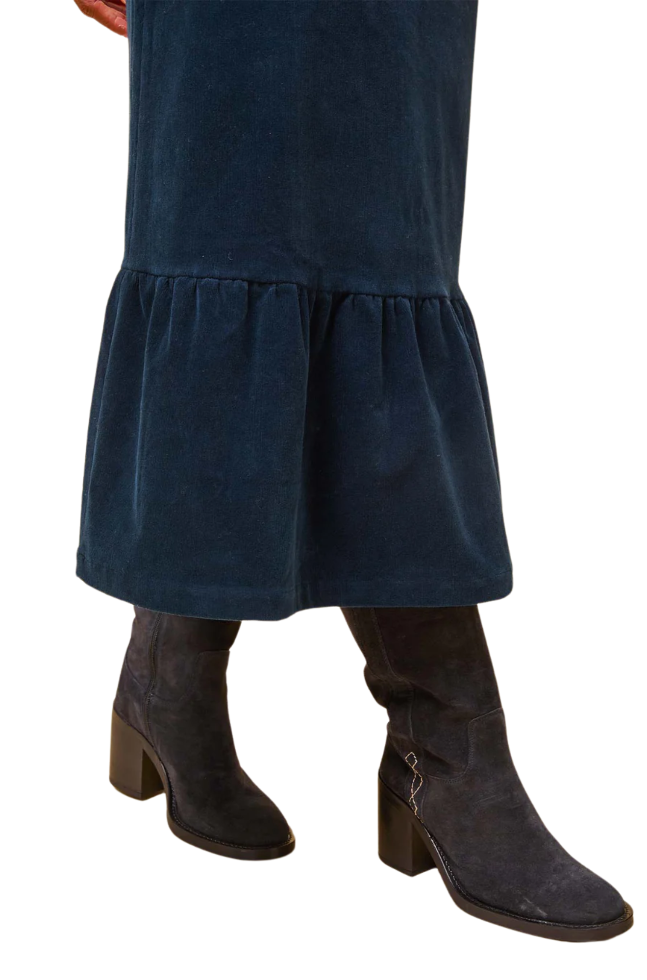 Lori Stretch Corduroy Skirt