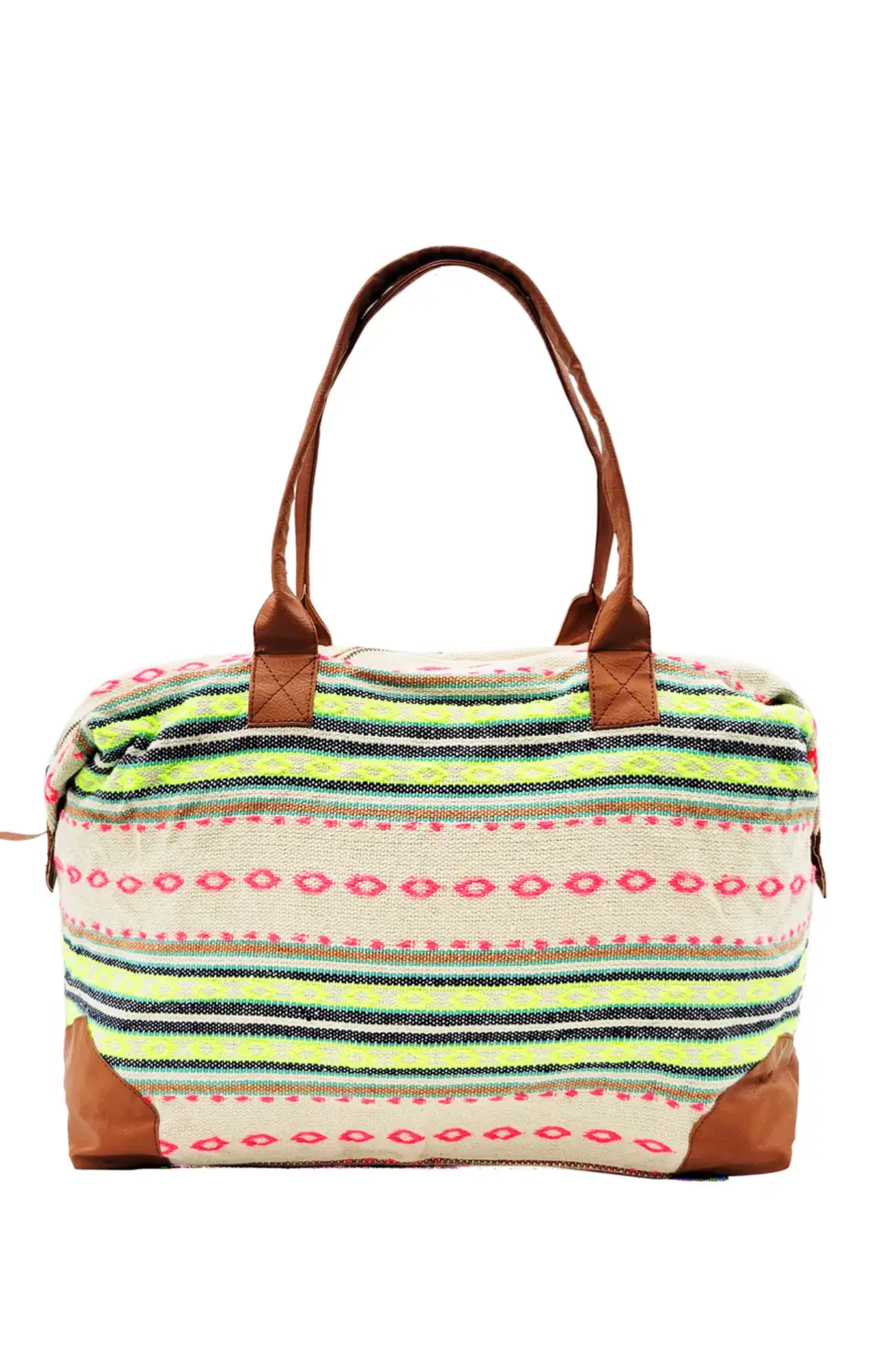 Sylvia Cotton Overnight Bag