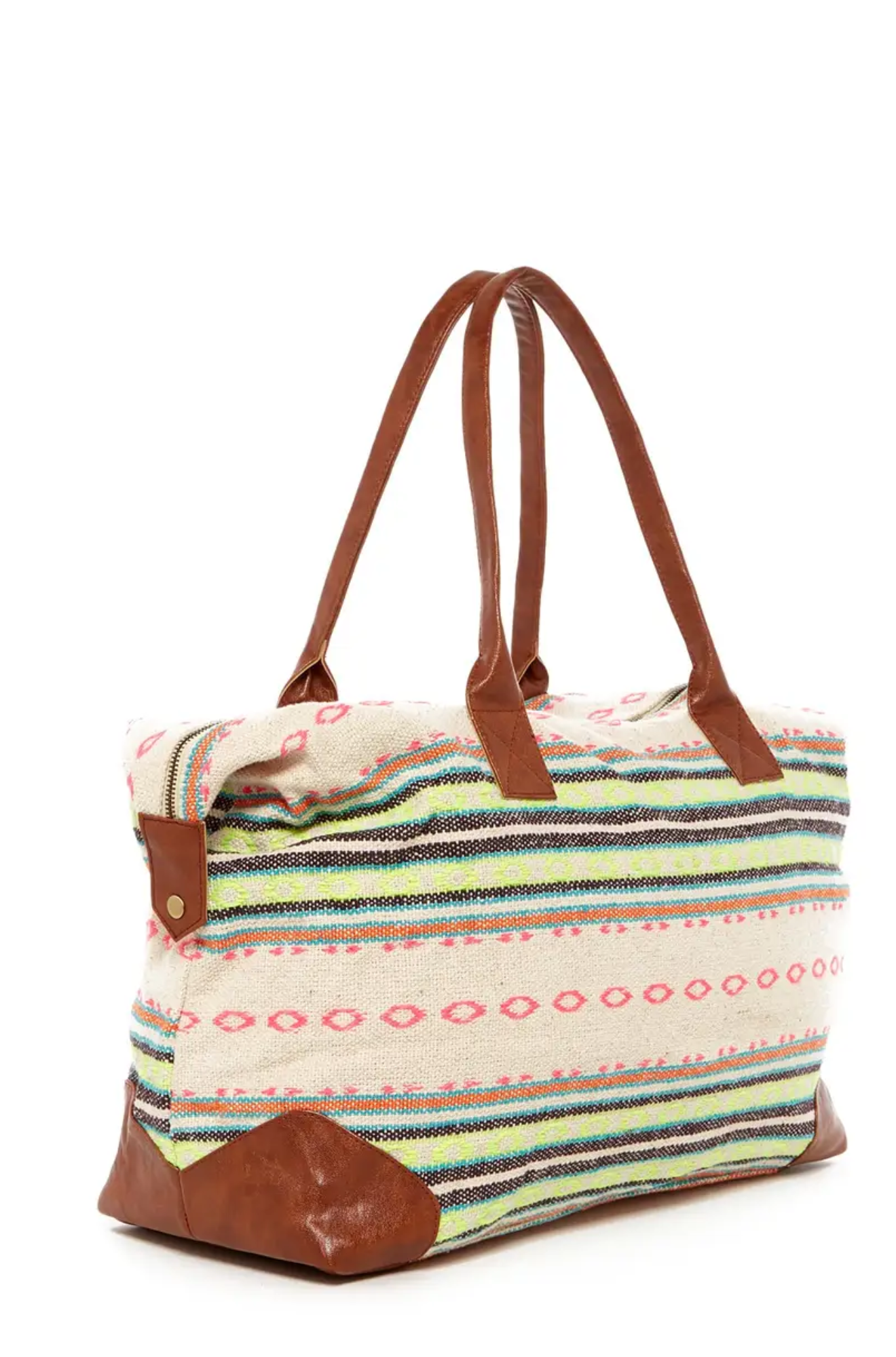 Sylvia Cotton Overnight Bag