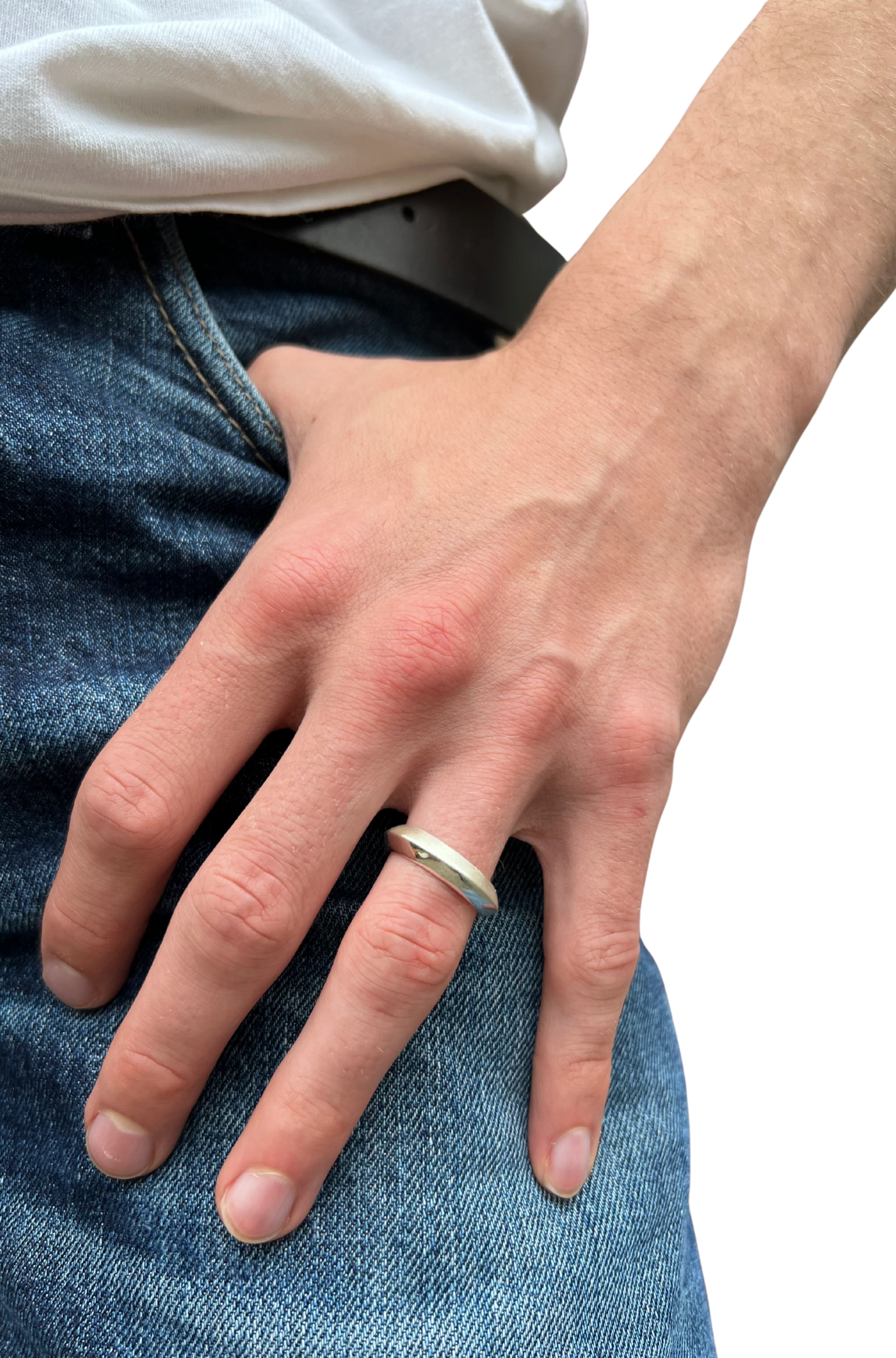 Heavy Apex Ring Sterling Silver