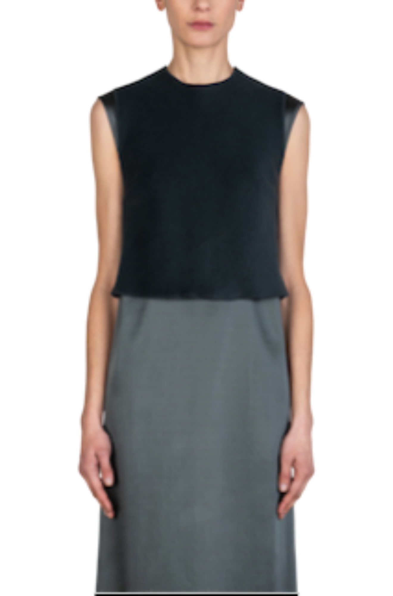 Completo Satin Abito & Top