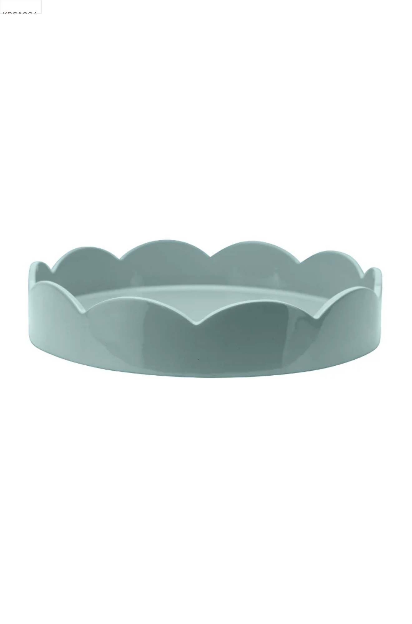 Scallop Round Tray