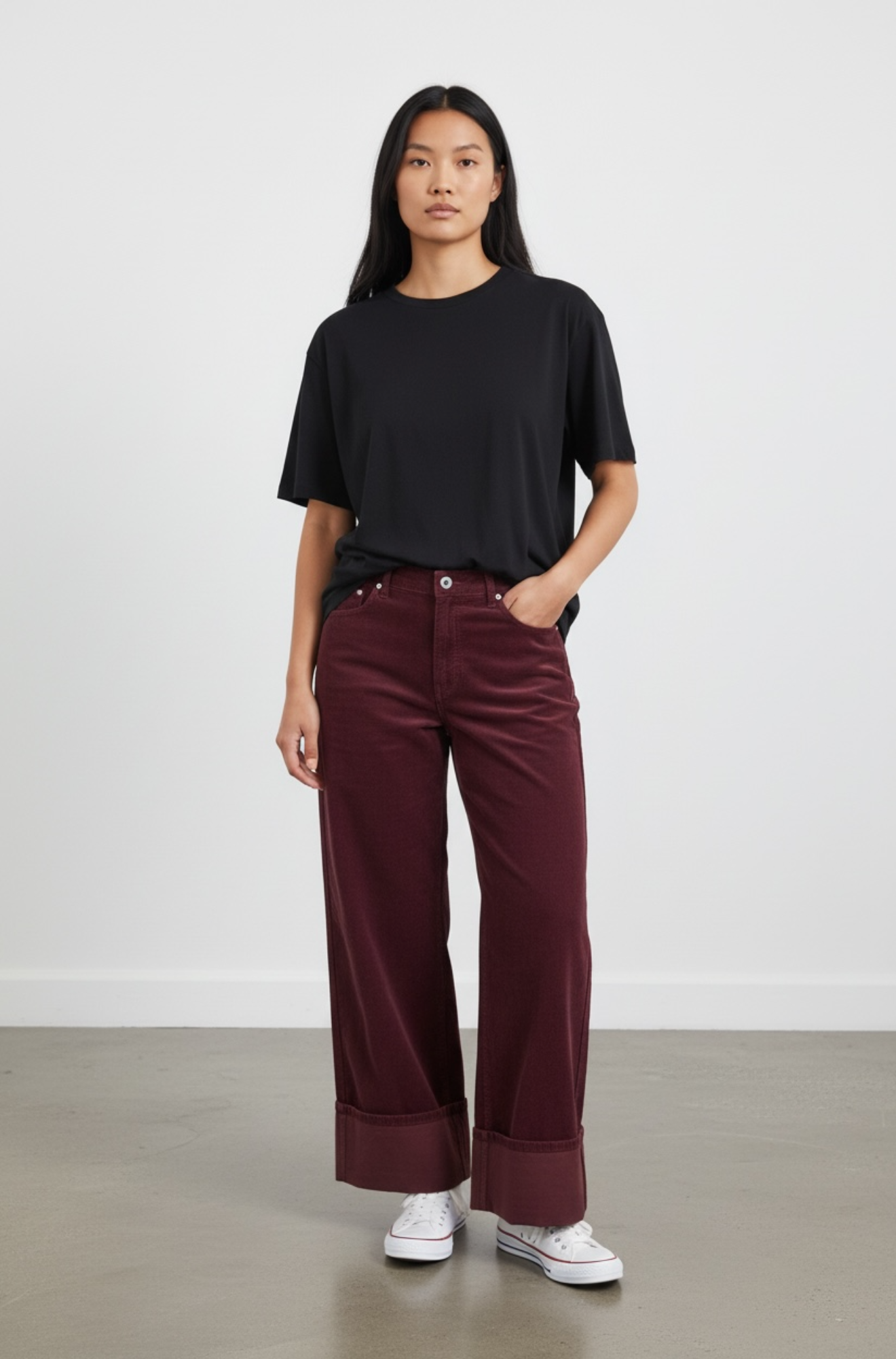 Cotton Chino Jeans