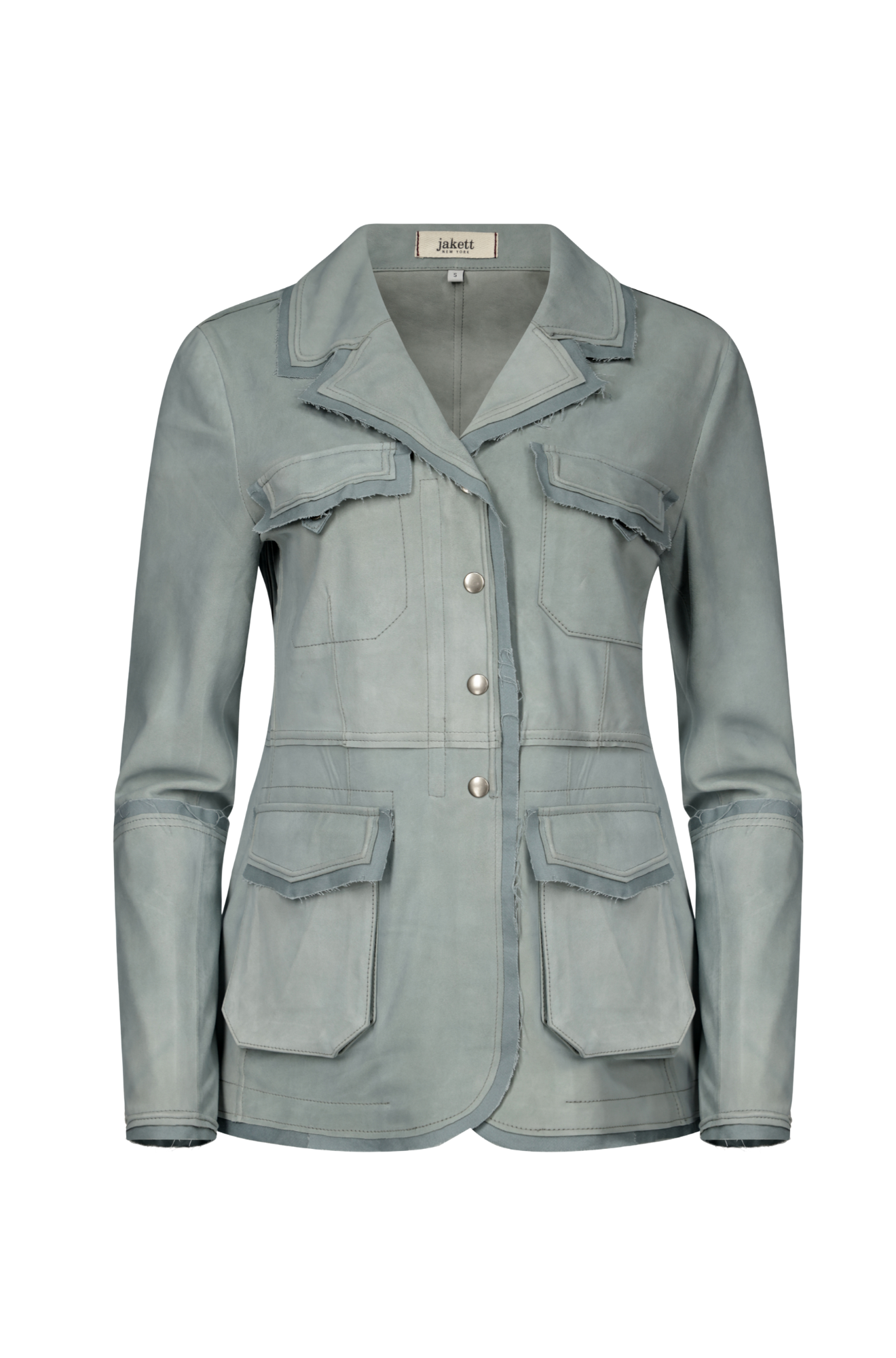 Meryl Washed Suede Sable Jacket