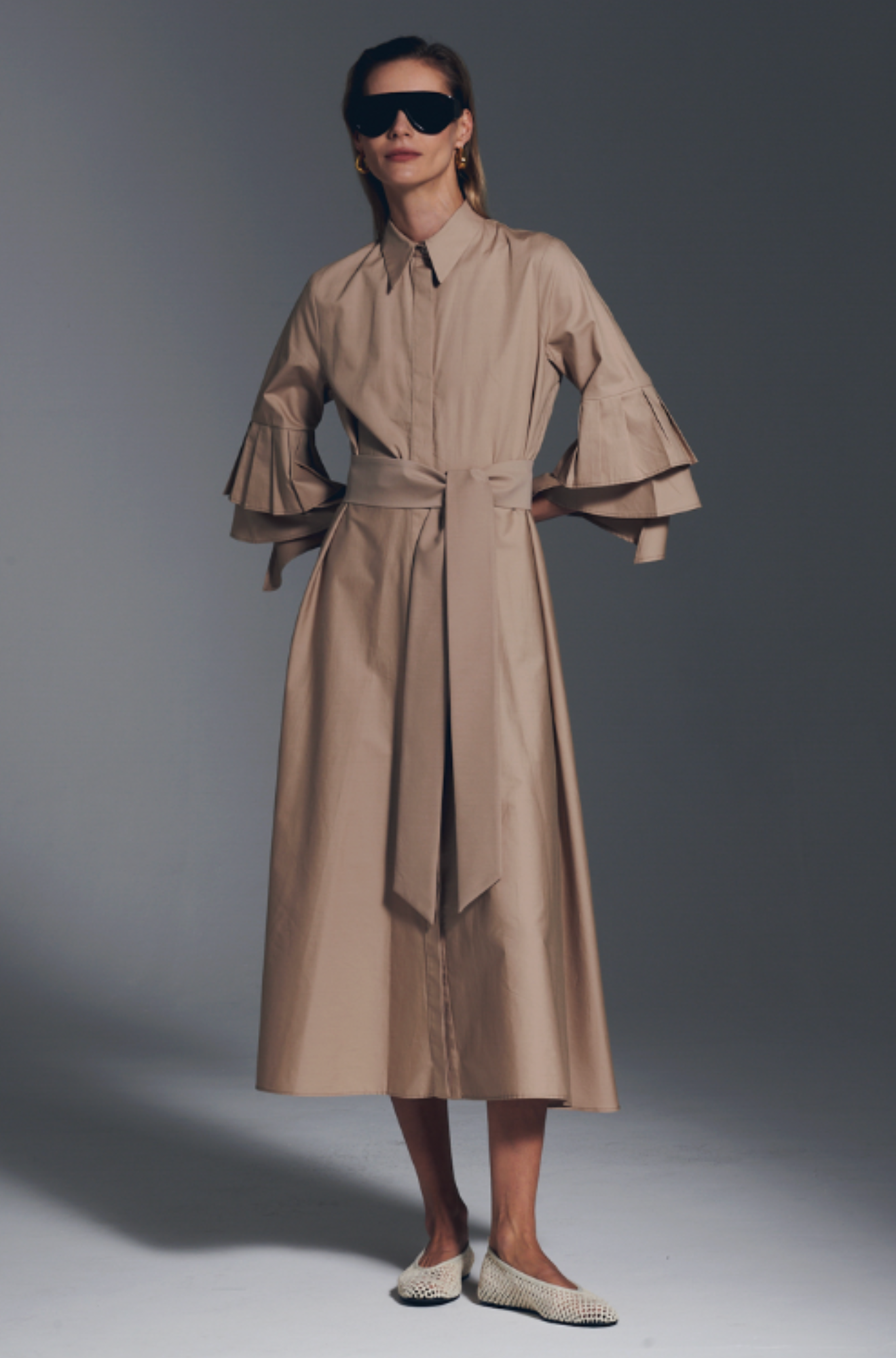 MILVA MI - Cotton Poplin Dress