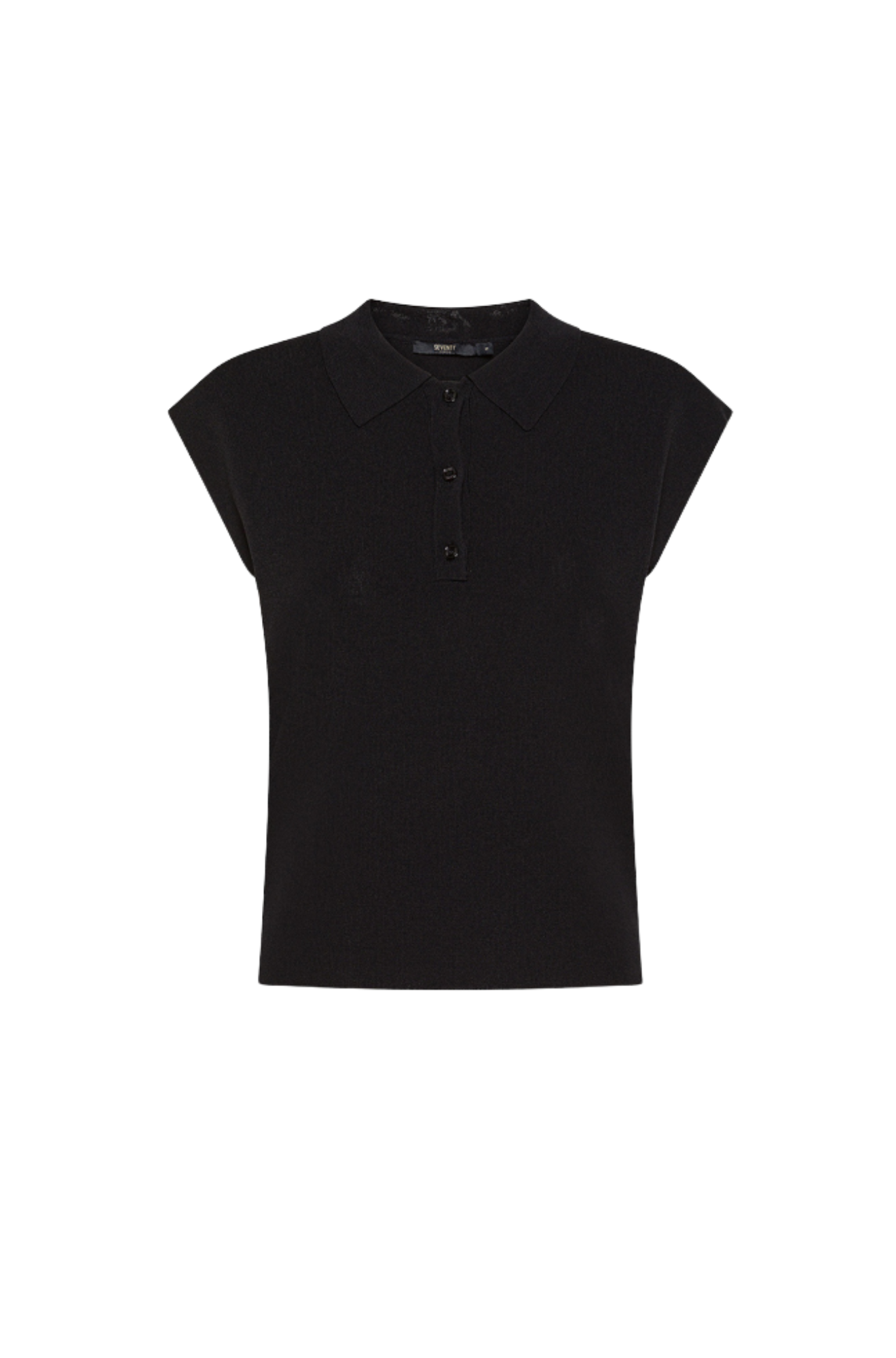 Sleeveless polo shirt
