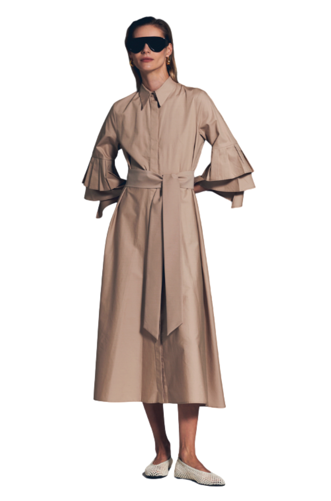 MILVA MI - Cotton Poplin Dress