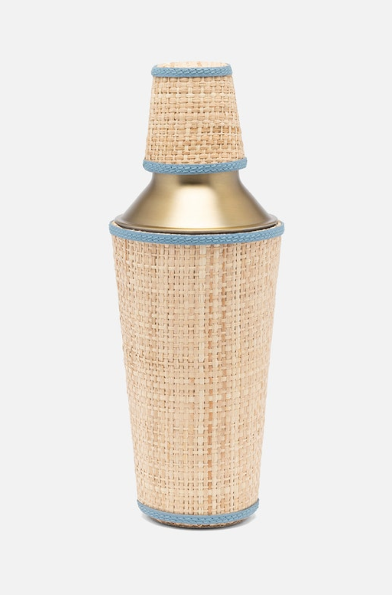 Gable Natural/Country Blue Cocktail Shaker