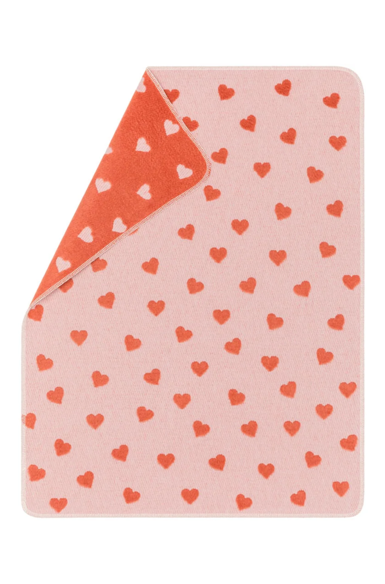 CARLA baby blanket hearts allover