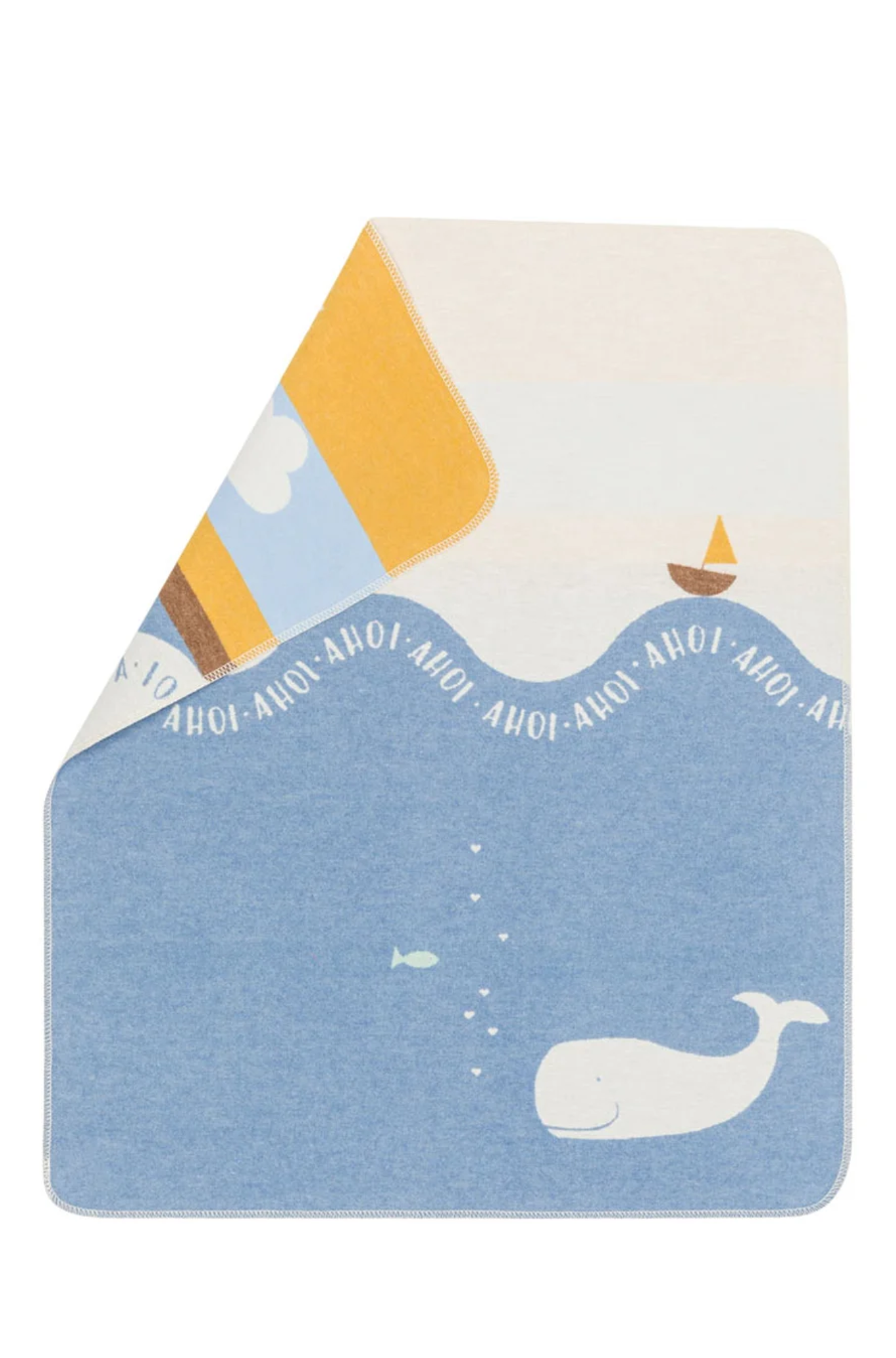 baby blanket JUWEL, whale