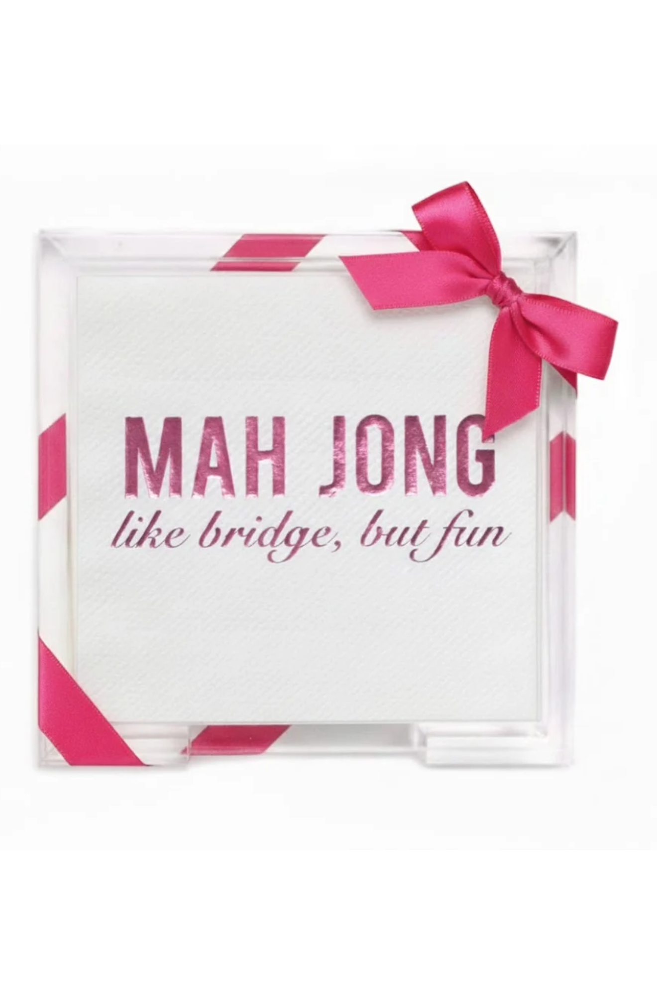 Lined Design Acrylic Hostess Set