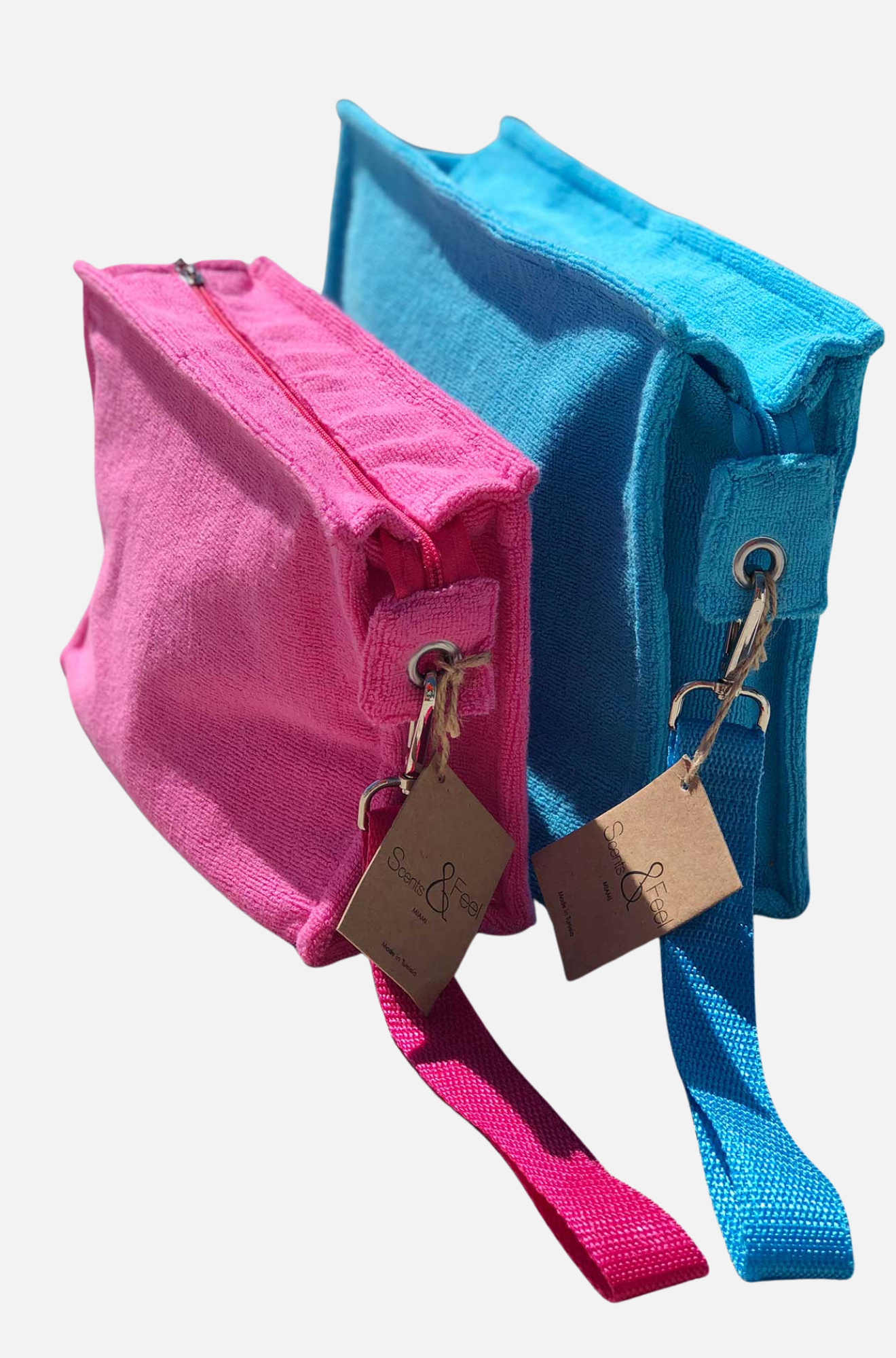 Small Terry Pouch Plastic Lined