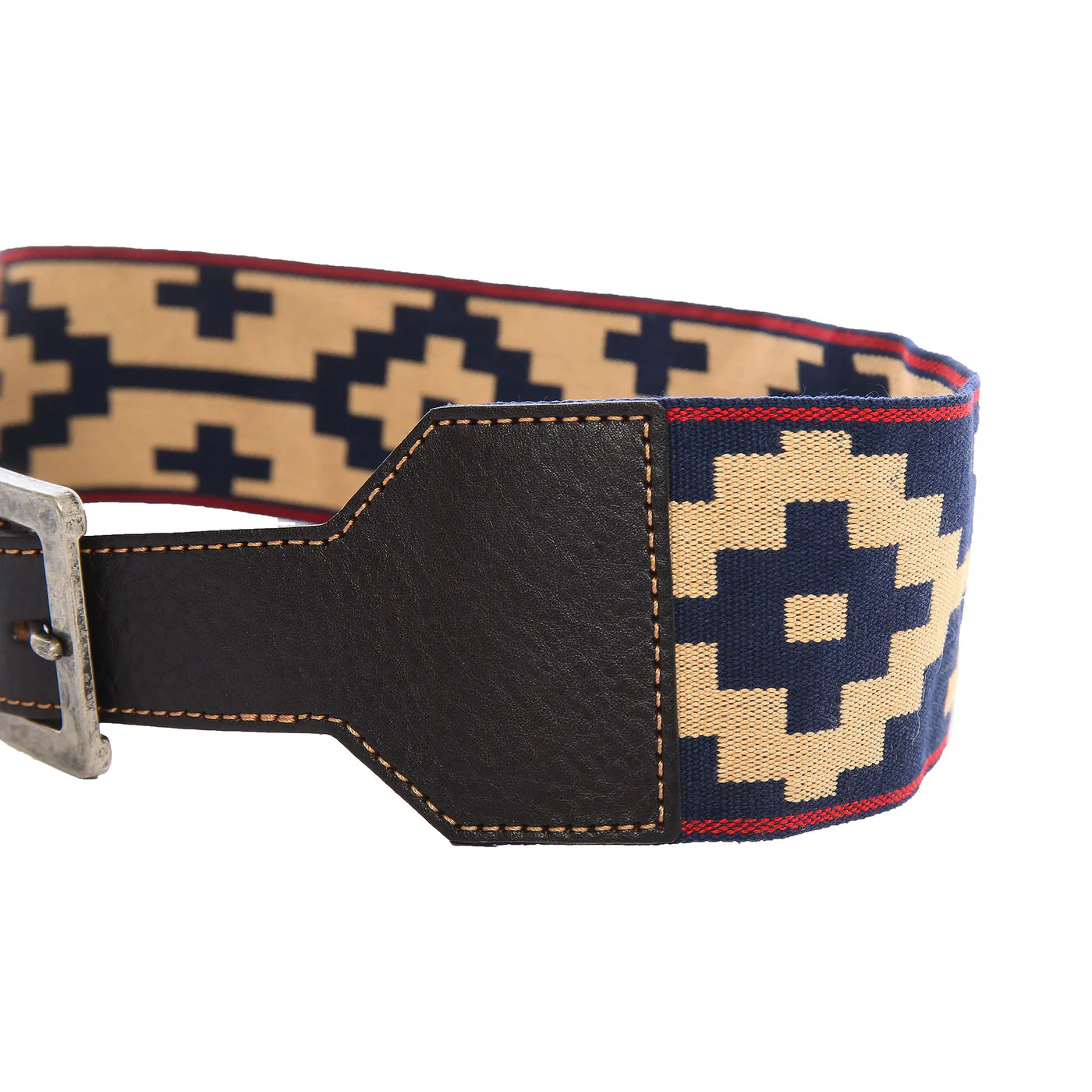 Woven Pampa Belt w/ Leather Cinch