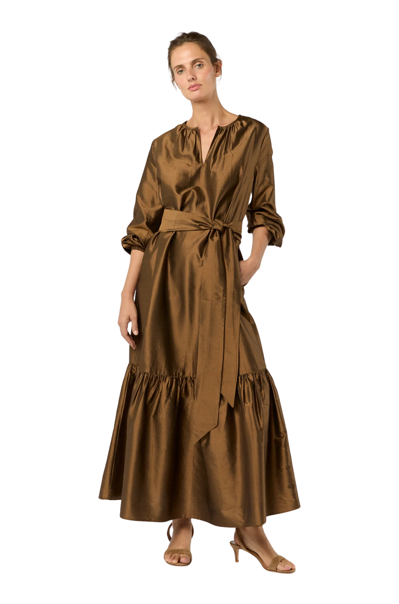 ann-mashburn-Aba-Maxi-Dress-copper-gold