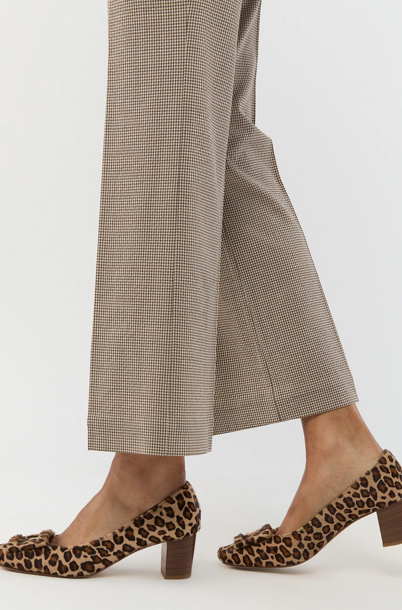 ann-mashburn-Fayett-Flare-Cropped-Pant-Brown-Micro-Gingham-Stretch-Seersucker