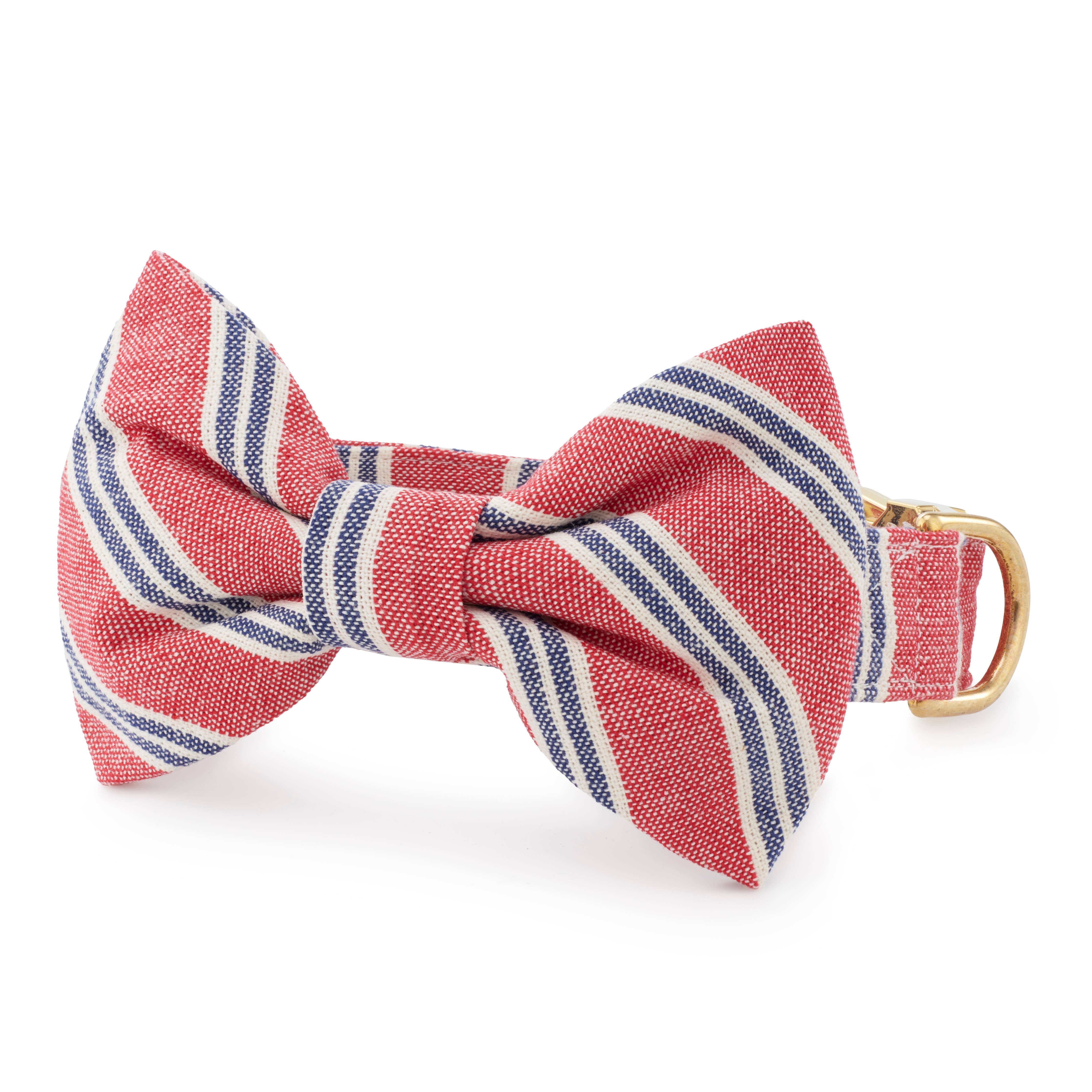 Nantucket Stripe Dog Bow Tie