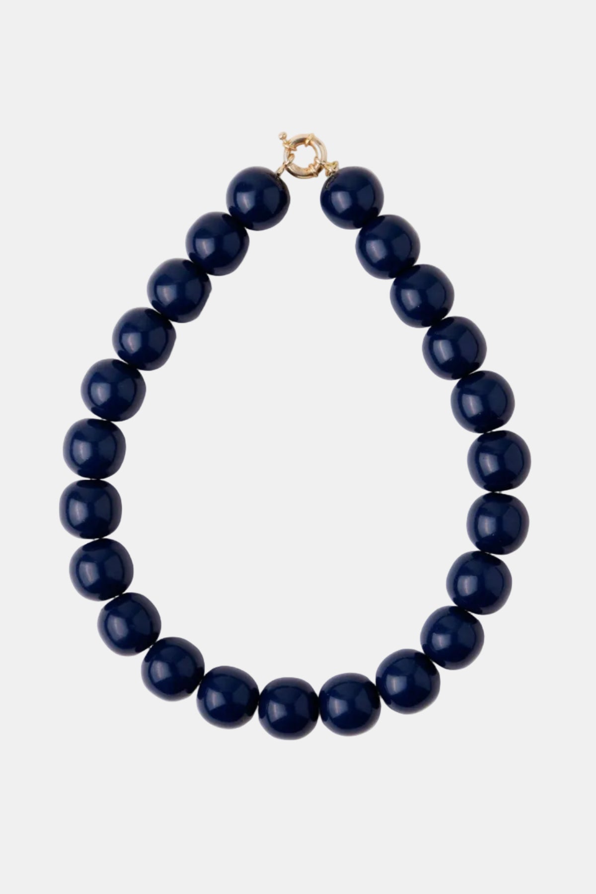 Iris Large Resin Bead Necklace