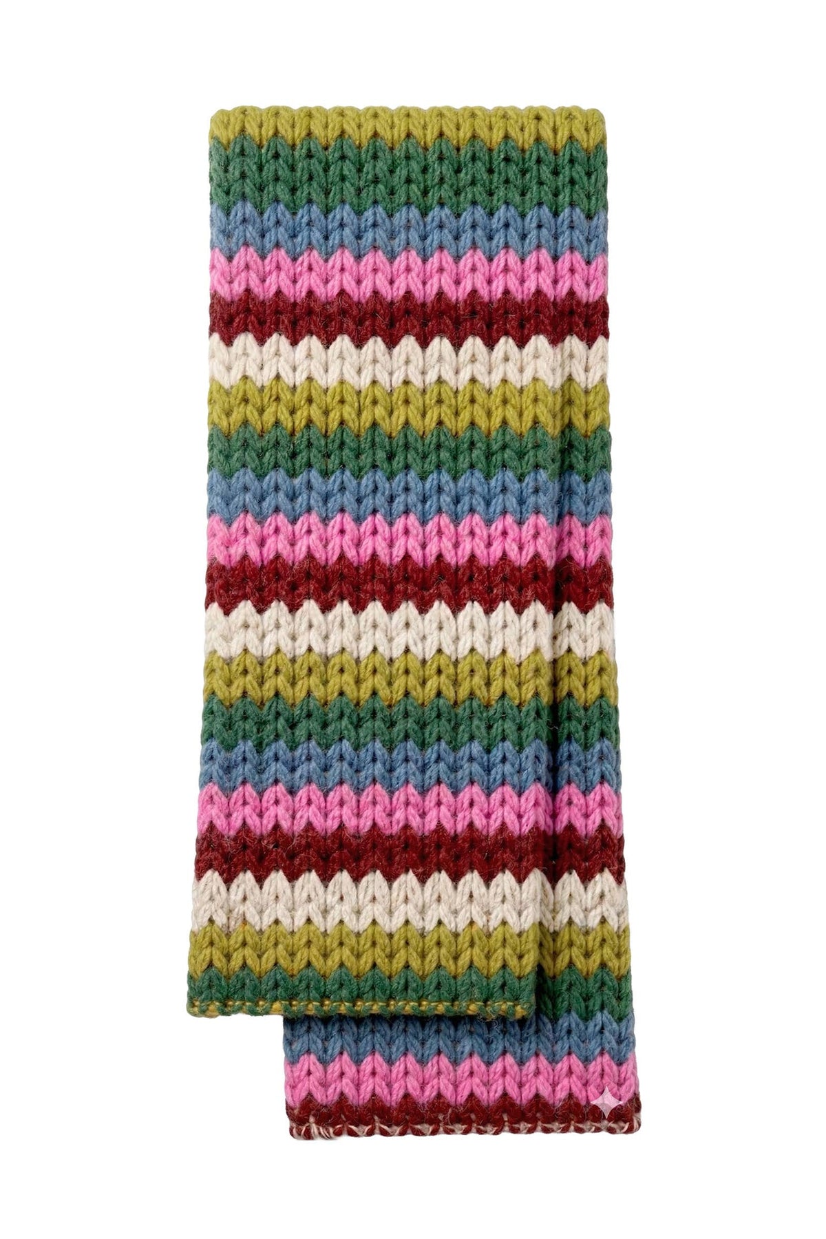 Golden Days Scarf - Multi Stripe