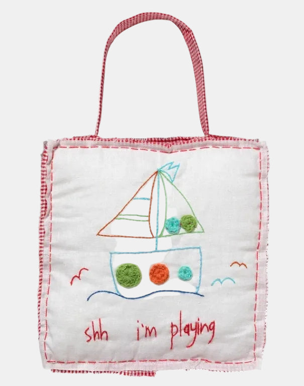 Door Hanger - "Shh...I Am Playing"