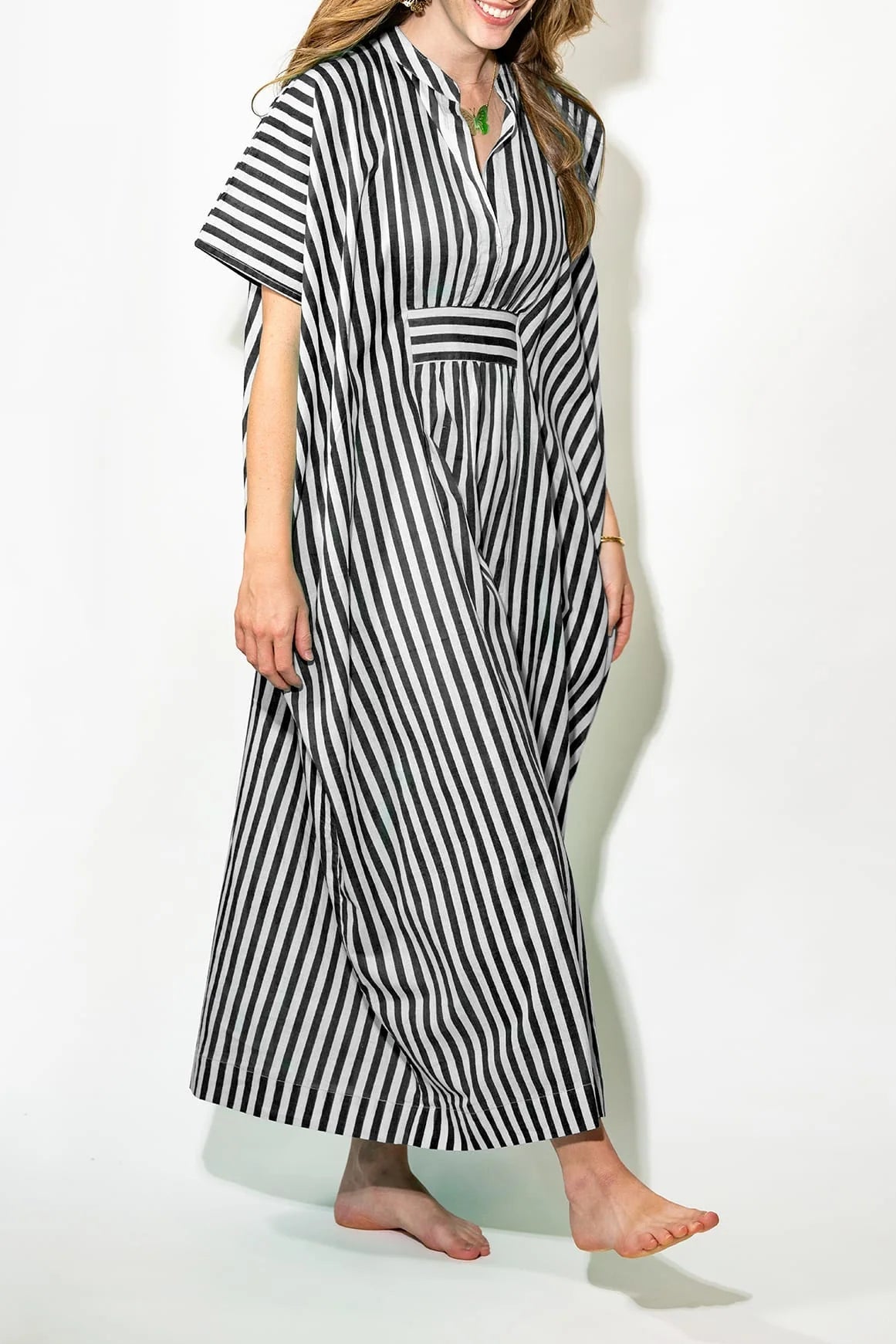 Margot Stripe Kaftan
