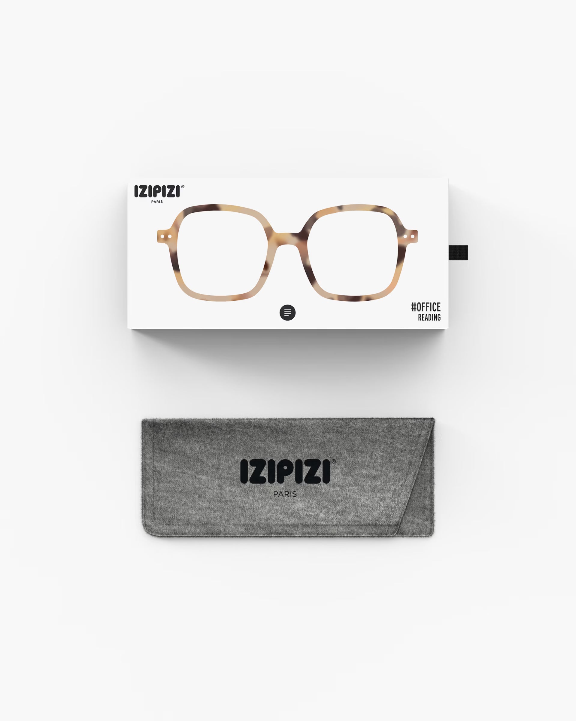 #OFFICE oversized square reading glasses
