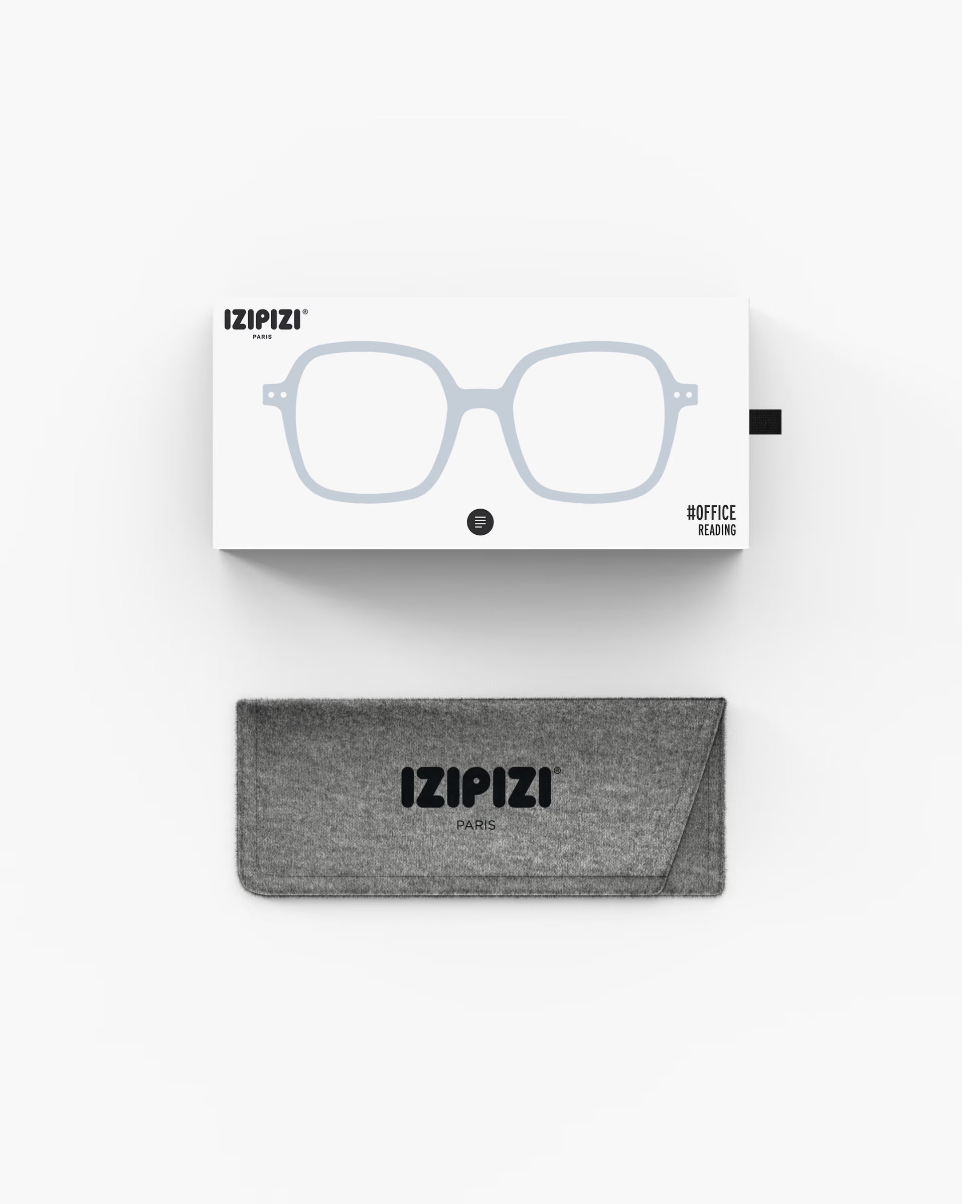 #OFFICE oversized square reading glasses