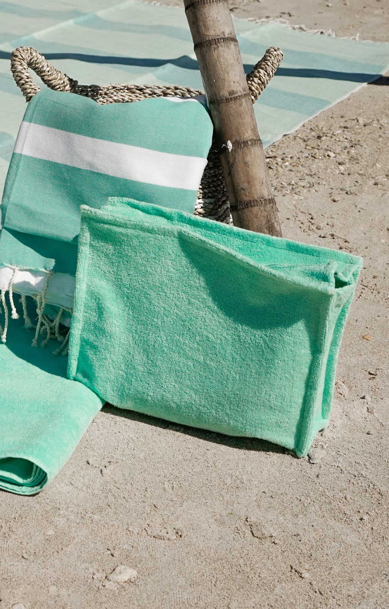 Terry Pouch Plastic Lined