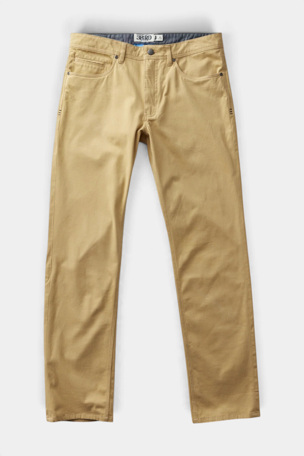The Copper Shed Breakout broken twill pants in tan with 5-pocket styling, tapered fit, and durable triple-stitch.